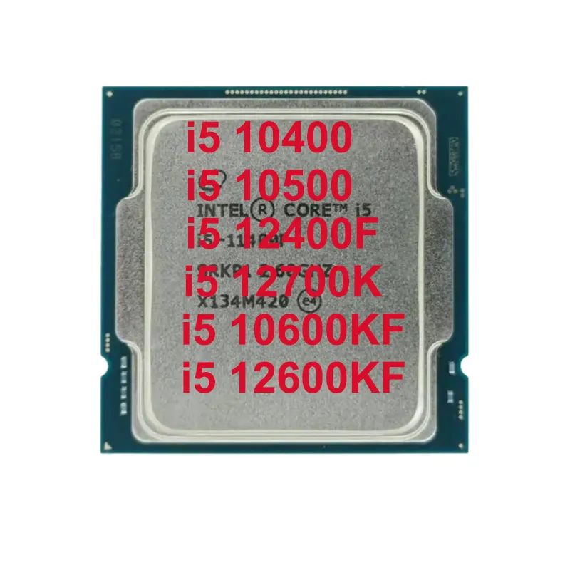 Mejor precio i5 10400 Core Processor Original Core i5 10400F CPU Marca 6 núcleos I3 i5 i7 Multi Model CPU Processor