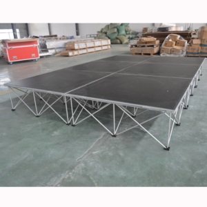 Escenario Portátil Ligero de Aluminio Fácil de Montar para Bodas al Aire Libre - RK-Portable Stage RAK-SQ4I con Certificación TUV - Product Image 5