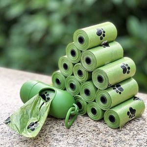 Poop Bag Dog <b>Compostable</b> Various Color Pet Bag Custom Best Printed Degradation Dog Poop Bags - Product Image 5