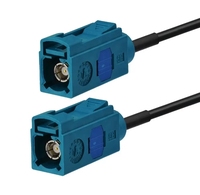 Câble Wavelink Fakra, Fakra K Curry mâle vers Fakra K Curry femelle, câble d'antenne 5m pour voiture, autoradio XM, antenne de radio automobile