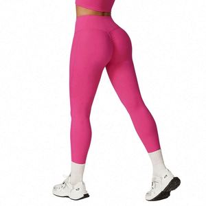 Leggings de Yoga de Cintura Alta con Logotipo Personalizado, Ropa Deportiva para <span class=keywords><strong>Mujer</strong></span>, Ropa de Gimnasio, Ropa Informal para el Día a Día, <span class=keywords><strong>Pantalones</strong></span> Elásticos para Entrenamiento - Product Image 6