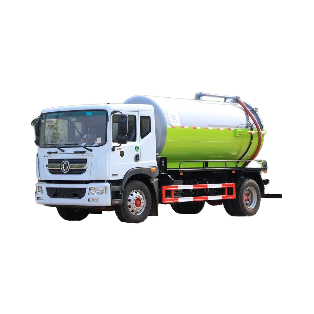 4*2 High Efficiency Vacuum Sewage Suction Truck for Sewage Treatment Plants for Sale