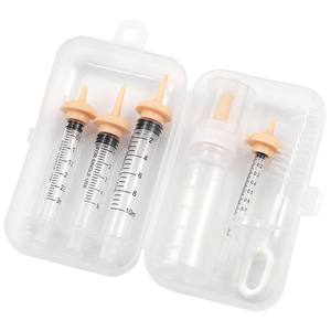 ชามนมสัตว์เลี้ยงแบบเป็<span class=keywords><strong>นม</strong></span>ิตรต่อสิ่งแวดล้อม Lelote พร้อมจุก<span class=keywords><strong>นม</strong></span>สำรองสำหรับลูกแมว <span class=keywords><strong>ลูก</strong></span>สุนัข ที่ป้อนนมซิลิโคนแบบเข็มฉีดยาสำหรับสัตว์เลี้ยงแรกเกิด - Product Image 3