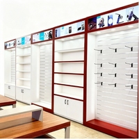 Supports de présentation pour chargeurs et films protecteurs, étagères suspendues pour accessoires de téléphonie mobile, armoire de présentation pour accessoires de téléphone