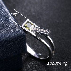 Anello creativo da donna con design scintillante intarsiato, gioielli alla moda in stile street style - Product Image 5