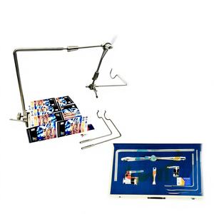 Ensemble de rétracteurs hépatiques laparoscopiques flexibles Nathanson de qualité supérieure avec bras flexible et crochet – Kit complet d'instruments médicaux |   OldMed - Product Image 1