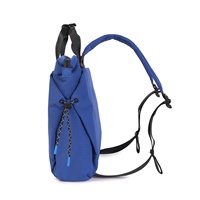 Neu eingetroffener kleiner Polyester-Rucksack in Blau, sommerlich, sexy, für Damen, luxuriöse Designer-Tasche, Arbeitstasche, Handtasche für Frauen.
