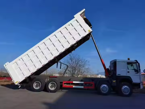 Semi-remorque benne basculante arrière de type U, robuste et personnalisée, 60 mètres cubes, 60 tonnes, pour camion - Product Image 3