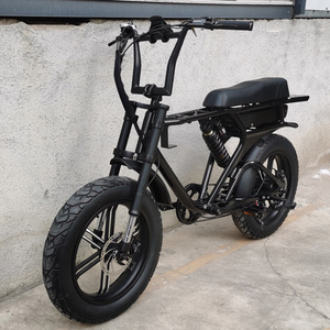 Vélo Électrique Tout Suspendu Puissant, Vélo de Route Électrique, VTT Électrique (eMTB) en Gros, Vélo Hybride Cruiser 750W 1000W 1500W B-Long Pe - Product Image 5