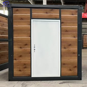 Maison préfabriquée design, étanche, durable, en panneaux sandwich d'acier, maison conteneur pliable, mini-maison mobile pour l'extérieur - Product Image 6