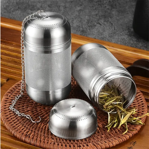 Wholesale <b>Tea</b> Strainer Stainless Steel <b>Infuser</b> Leaves Spice Seasoning Ball Teapot Fine Mesh Coffee Filter Teaware - Product Image 2