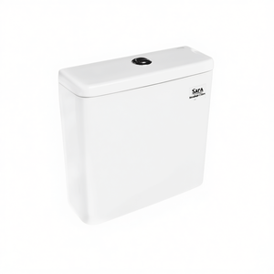 Cisterna Monobloque Sara de 39 cm de Largo, 14 cm de Ancho y 41 cm de Alto para Conexión Inferior al Tanque del Inodoro - Product Image 3