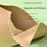 Gobelets jetables en papier kraft pour frites, gaufres, nouilles, personnalisables, pour la restauration rapide, emballage de crème glacée