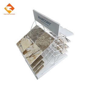 <span class=keywords><strong>Présentoir</strong></span> de plaque de pierre de cadre de fer en forme de T de style moderne support de roche en céramique Mini version écologique pour le portable pliable - Product Image 6