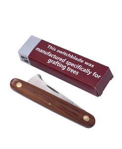 Cuchillo de injerto plegable para jardín, recortador de plantas de semillero, tijera artesanal de verduras en maceta - Product Image 1