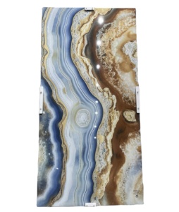 Xu Hướng Mới Tráng Men Đánh Bóng Sứ Gạch Sáng Bóng Bề Mặt Mạ Vàng Bạc Sang Trọng Đá Cẩm Thạch Thiết Kế Nhà Khách Sạn Biệt Thự - Product Image 1