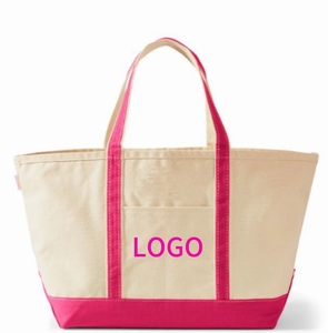 Bolsa de Lona Estructurada Boatkin en Stock, Bolsa de Algodón Resistente con Hebilla Dorada, Venta al por Mayor OEM, Suministro a Granel - Product Image 2