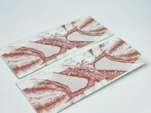 Sobre de tamaño A4 impreso personalizado, sobre de regalo, sobre de dinero impreso de <span class=keywords><strong>amor</strong></span> rojo, impresión personalizada - Product Image 3