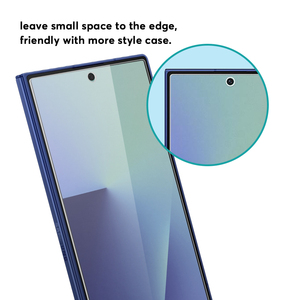 กระจกเทมเปอร์แบนไร้ฟองป้องกันลายนิ้วมือ2.5D สำหรับ Samsung อุปกรณ์ป้องกันหน้าจอสำหรับ Samsung Z Fold <span class=keywords><strong>8</strong></span> - Product Image 3