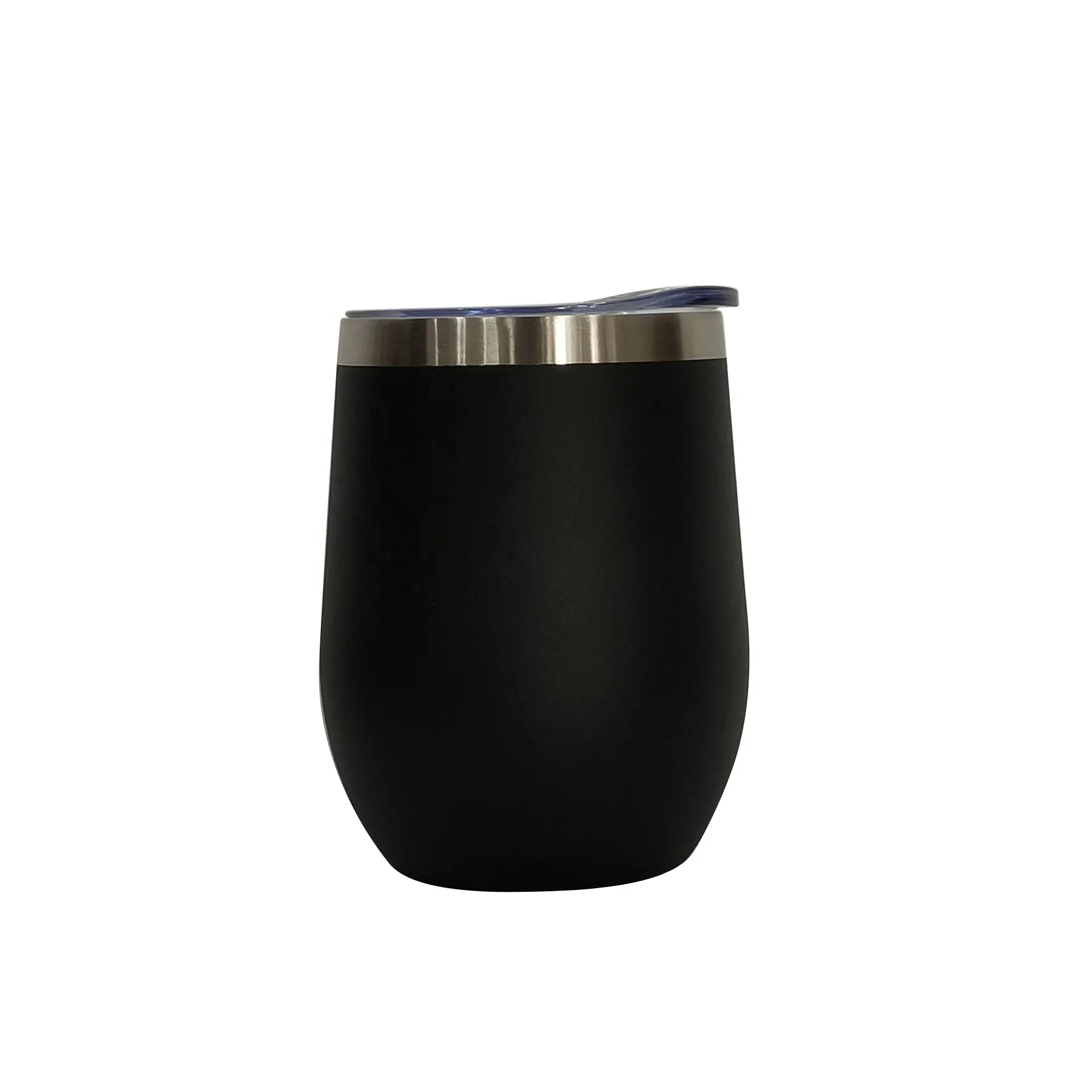 Hoge Kwaliteit 12Oz Rvs Double Wall Keramische Tumbler Met Aangepaste Laser