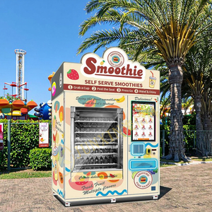 Máquina Expendedora de Smoothies 2025 New JX Zoo Summer Heat Relief, Selección Inteligente de Frutas, Conforme a ADA, Basada en la Nube - Product Image 1