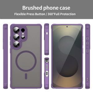 Pour <span class=keywords><strong>Samsung</strong></span> S26 S25 <span class=keywords><strong>Ultra</strong></span> – Coque de protection magnétique givrée en PC avec chargement sans fil, design fin – Fundas Carcasa - Product Image 4
