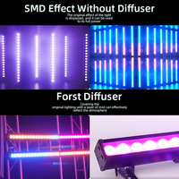 Barra de Luces LED RGB Marslite 18x20W, IP66 Impermeable, Barra de Pared LED, Barra de Píxeles LED, Barra de Luces para Conciertos, DJ, Escenarios