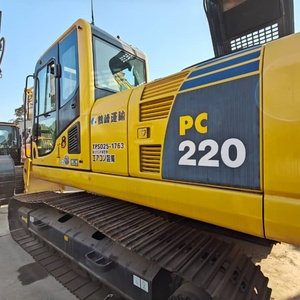 90% New Low Hours Well Maintained Komatsu PC220 Excavator Available for Sale - Product Image 1