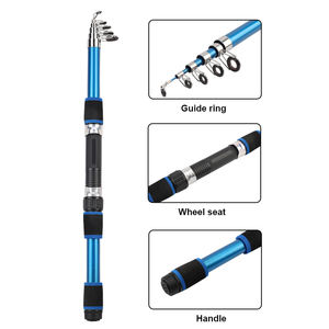 <span class=keywords><strong>Canne</strong></span> à pêche télescopique en fibre de verre de mer bon marché de 1.8m fabriquée en Chine - Product Image 4