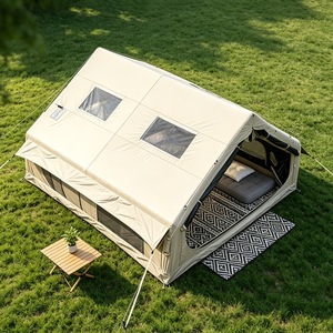 Carpa Familiar para Acampar con Gran Terraza Frontal, Tipo de Armazón Recto, Material Oxford para Viajes al Aire Libre H01-1 Gran Terraza Frontal Prov - Product Image 6