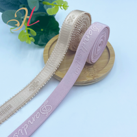 Bande élastique personnalisée à picots, ruban élastique décoratif tissé pour lingerie, sous-vêtements et couture de vêtements