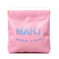 Pochette porte-dés de Mahjong porte-bonheur, ouverture par pression, pour jetons de Mahjong, mini pochette pour tuiles