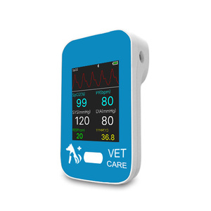 Không dây sạc bluetooth Pulse đo oxy cho Chó 6 Thông số thú y Vital Signs Monitor ứng dụng miễn phí cho gia đình chính xác - Product Image 5