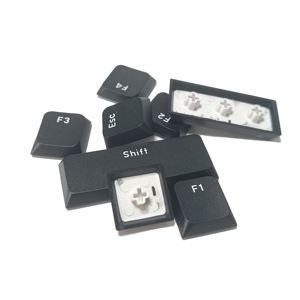 TECSEE <span class=keywords><strong>keycaps</strong></span> à profil bas étoile noire personnalisé <span class=keywords><strong>DSA</strong></span> pleine taille 109 touches double couleur pbt <span class=keywords><strong>keycaps</strong></span> - Product Image 3