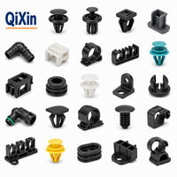 Fixations automobiles personnalisées en plastique PA66 PBT POM, clips de fixation, raccords de tuyauterie, serre-câbles, moulage OEM