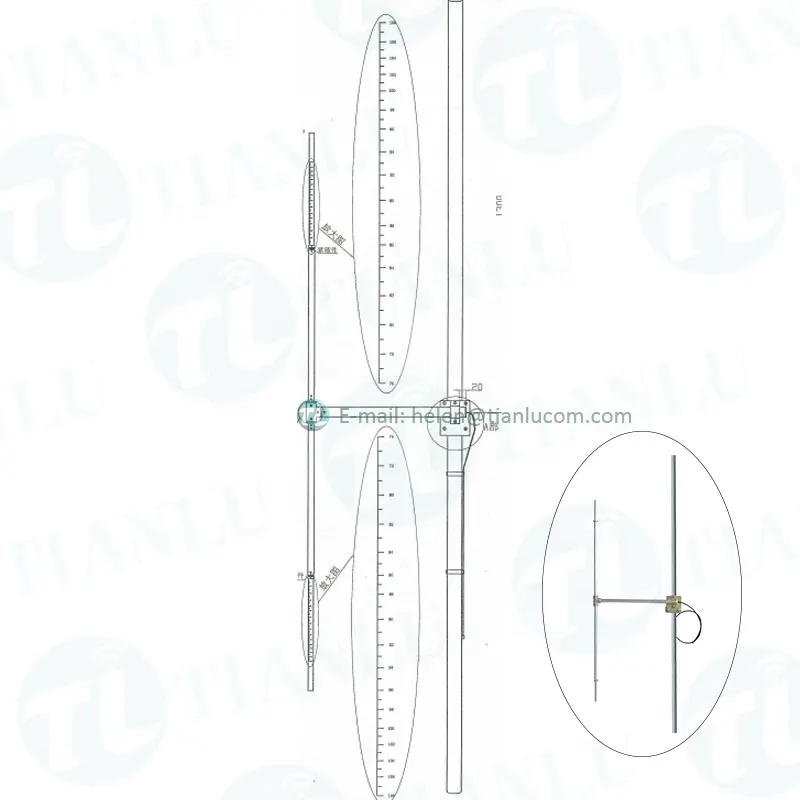 FM Antena Yagi 88-108MHz ajustable tipo de antena direccional inalámbrica al Aire Libre fm radio antena yagi transmisión antena dipolo