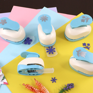 Bộ đục giấy thủ công tùy chỉnh 5 chiếc, nhiều mẫu khác nhau, kích thước lớn, dùng cho sổ lưu niệm, hình bướm, lá, hoa văn đẹp mắt - Product Image 3