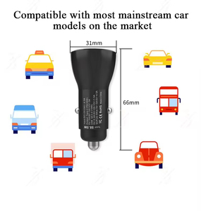 Cargador de coche privado, carga súper rápida, carga flash, encendedor de cigarrillos Tipo-C, cabezal de carga rápida de uno a dos puertos duales - Product Image 2