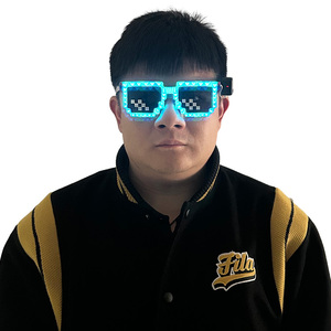 Lunettes <span class=keywords><strong>EL</strong></span> Mosaic, lunettes <span class=keywords><strong>LED</strong></span> lumineuses, lunettes à panneaux <span class=keywords><strong>EL</strong></span> - Product Image 1