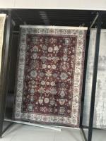 Distressed Vintage Blumenmuster Waschbarer Teppich Weicher Niedrigfloriger Rutschfester Bodenteppich für Wohnzimmer Schlafzimmer Flur