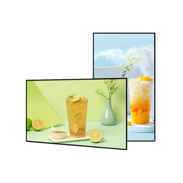 27''32''43'' 55'' 65'' Customize Smart Indoor LCD Monitor Advertising Display Screen Digital Signage Ads Player for Restaurant