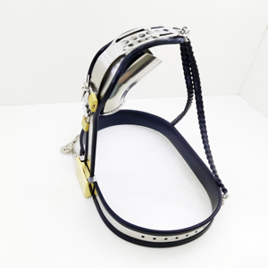 <span class=keywords><strong>Candado</strong></span> de <span class=keywords><strong>castidad</strong></span> en forma de Y de doble cadena <span class=keywords><strong>Candado</strong></span> de cinturón de <span class=keywords><strong>castidad</strong></span> masculino Pantalones antilobo Otros juguetes sexuales - Product Image 4