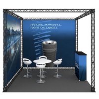 Exposition personnalisée Expo Trade Fair Portable en aluminium Exposition Truss Display 10x10 Trade Show Stand