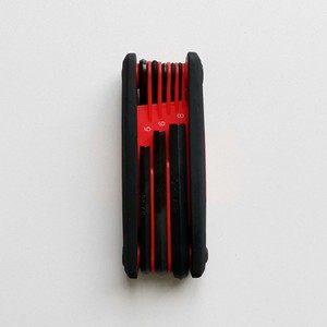 Hex Keys Set 1.5-8mm Metric 8 Pc Folding Portable With Two Color Handle - Product Image 2