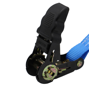 Endlos-Ratschengurt - Einfach zu Greifender Hakenloser Spanngurt 100% Polyester für Transport <span class=keywords><strong>1000daN</strong></span> Bruchfestigkeit 5m Länge 1 Zoll Breite - Product Image 2