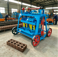 Machine automatique rotative de fabrication de briques d'argile pour le Brésil, le Nigéria et le Sénégal