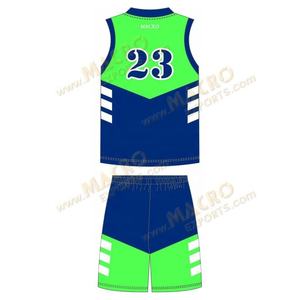 Ensemble d'uniformes de basket-ball réversibles à sublimation personnalisés unisexe en polyester uniformes de basket-ball de style sport pour hommes - Product Image 2