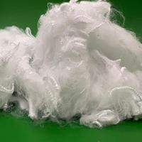 Fibre de polyester creuse conjuguée siliconée vierge sans BPA 1.4D*38mm pour garnissage de couette PSF personnalisable