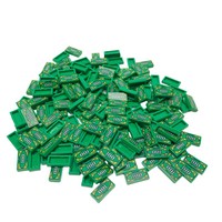 Modèle de billet de banque de 100 dollars américains, accessoires de construction à petites particules, jouet éducatif, modèle de blocs de construction en plastique ABS en forme de billet de banque