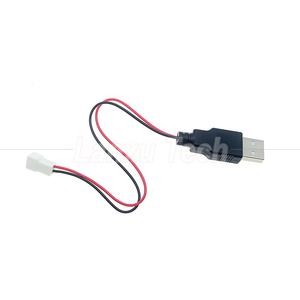 Kabel soket USB Tipe A Male ke JST XH <span class=keywords><strong>2</strong></span>.54 Pitch <span class=keywords><strong>2</strong></span> Pin Female - Product Image 2